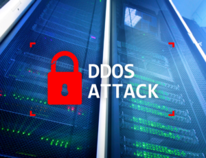 Graphic discussing the impact of DDoS attacks on the healthcare industry