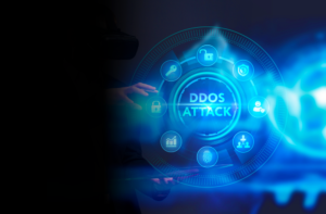 Graphic emphasizing the importance of DDoS defense